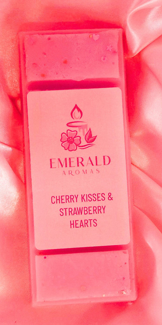Cherry Kisses & Strawberry Hearts Large Wax Melt 50g
