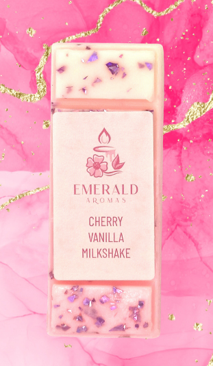 Cherry Vanilla Milkshake Large Wax Melt 50g