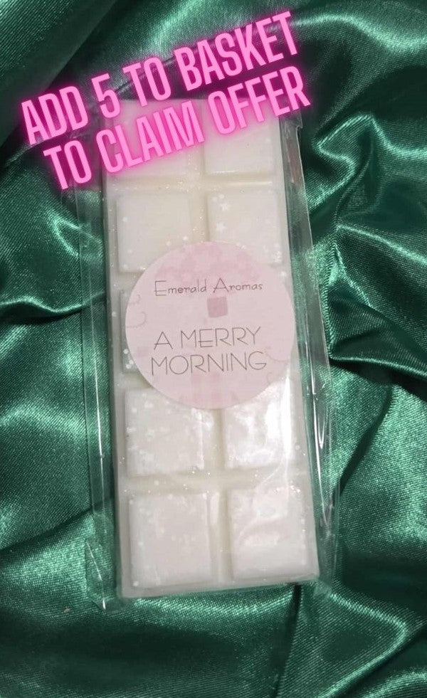 A Merry Morning Christmas Large Wax Melt 50g