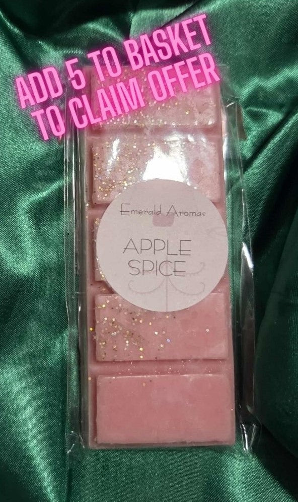 Apple Spice Christmas Large Wax Melt 50g