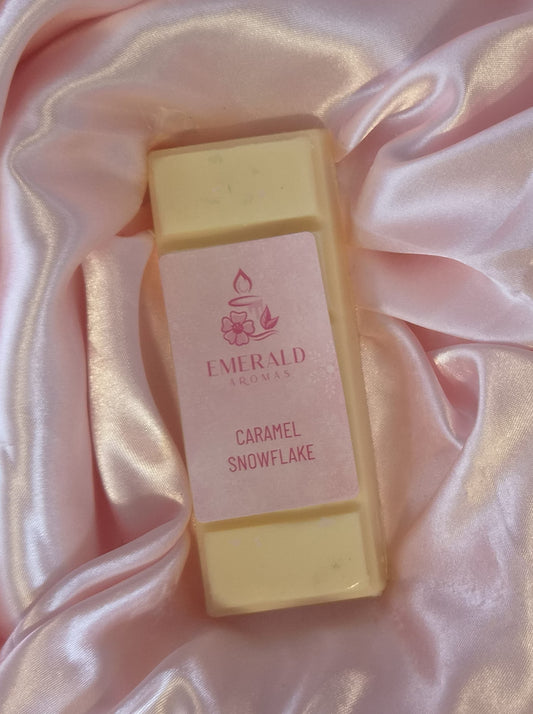Caramel Snowflake Christmas Large Wax Melt 50g