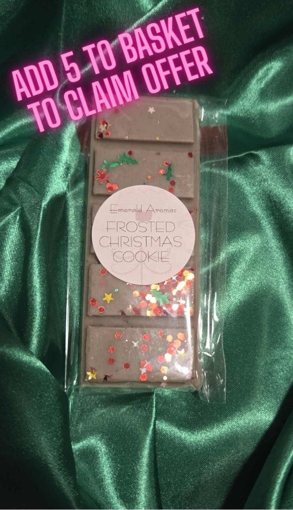 Frosted Christmas Cookie Christmas Large Wax Melt 50g