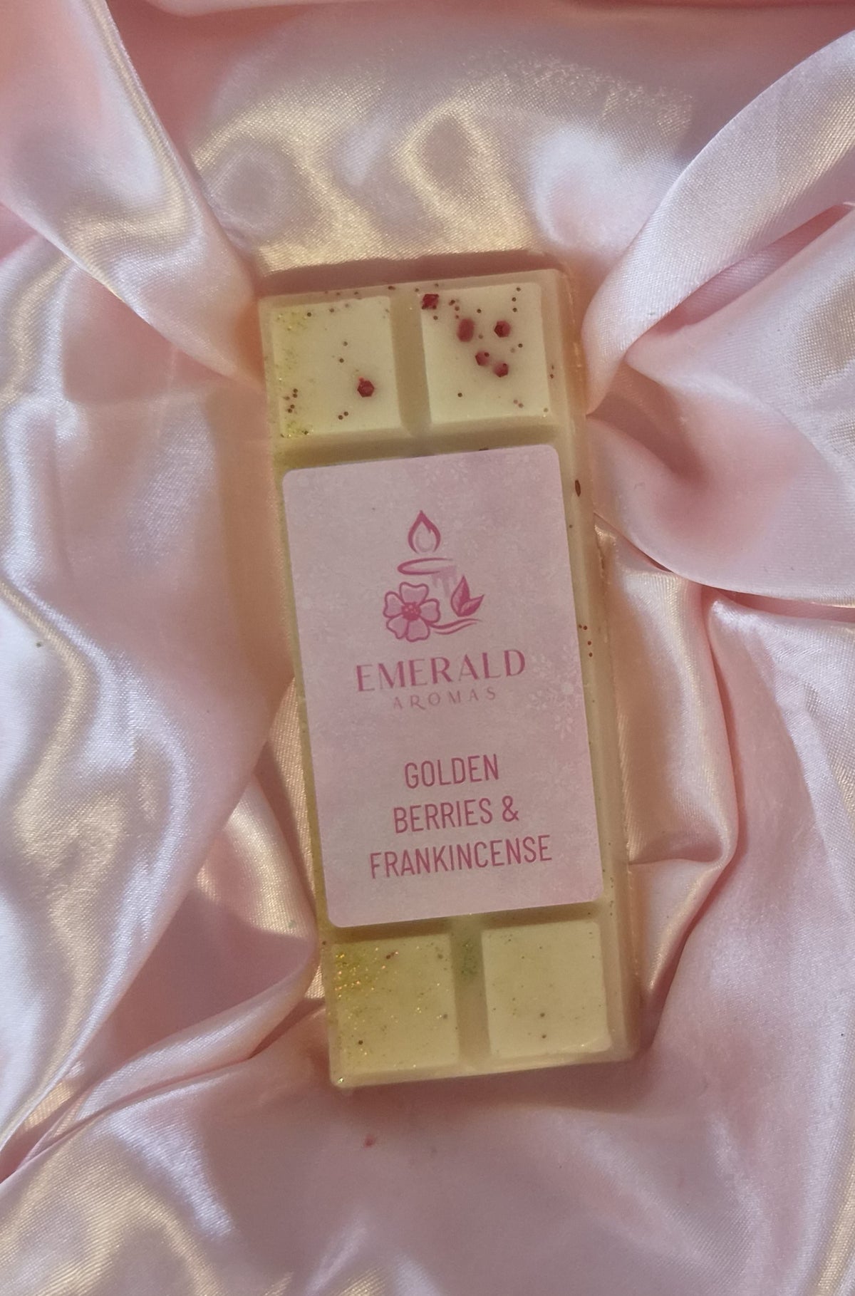 Golden Berries & Frankincense Christmas Large Wax Melt 50g