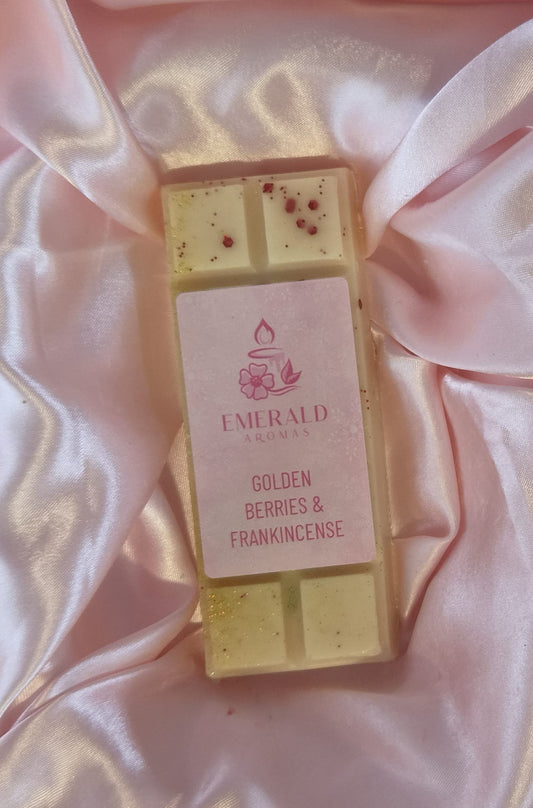 Golden Berries & Frankincense Christmas Large Wax Melt 50g