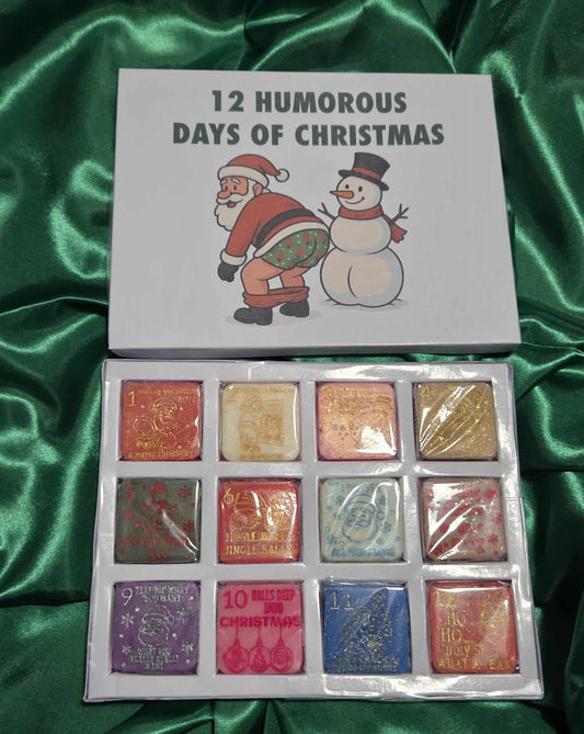 12 Day Christmas Wax Melt Calendar Fun Rude Limited Edition