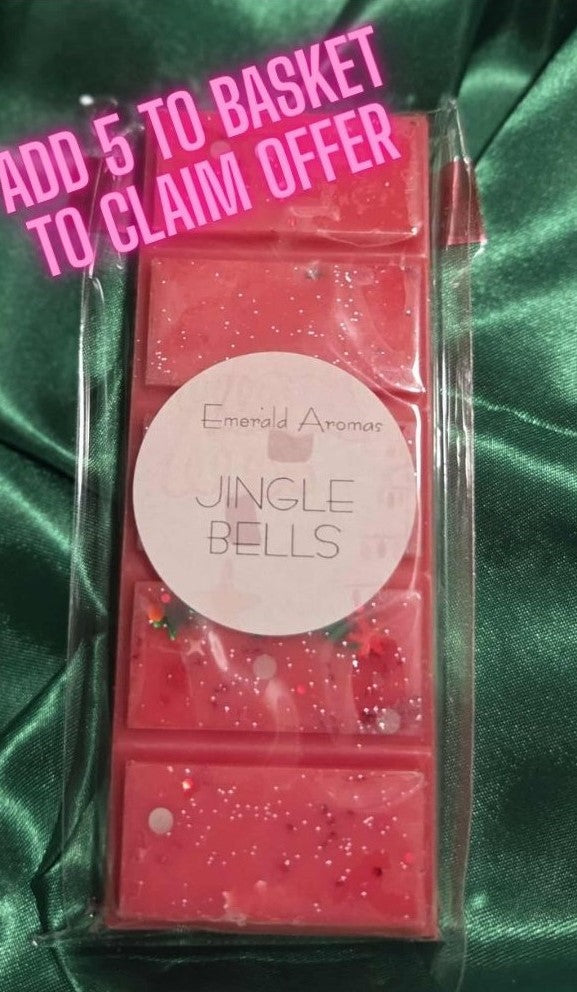 Jingle Bells Christmas Large Wax Melt 50g