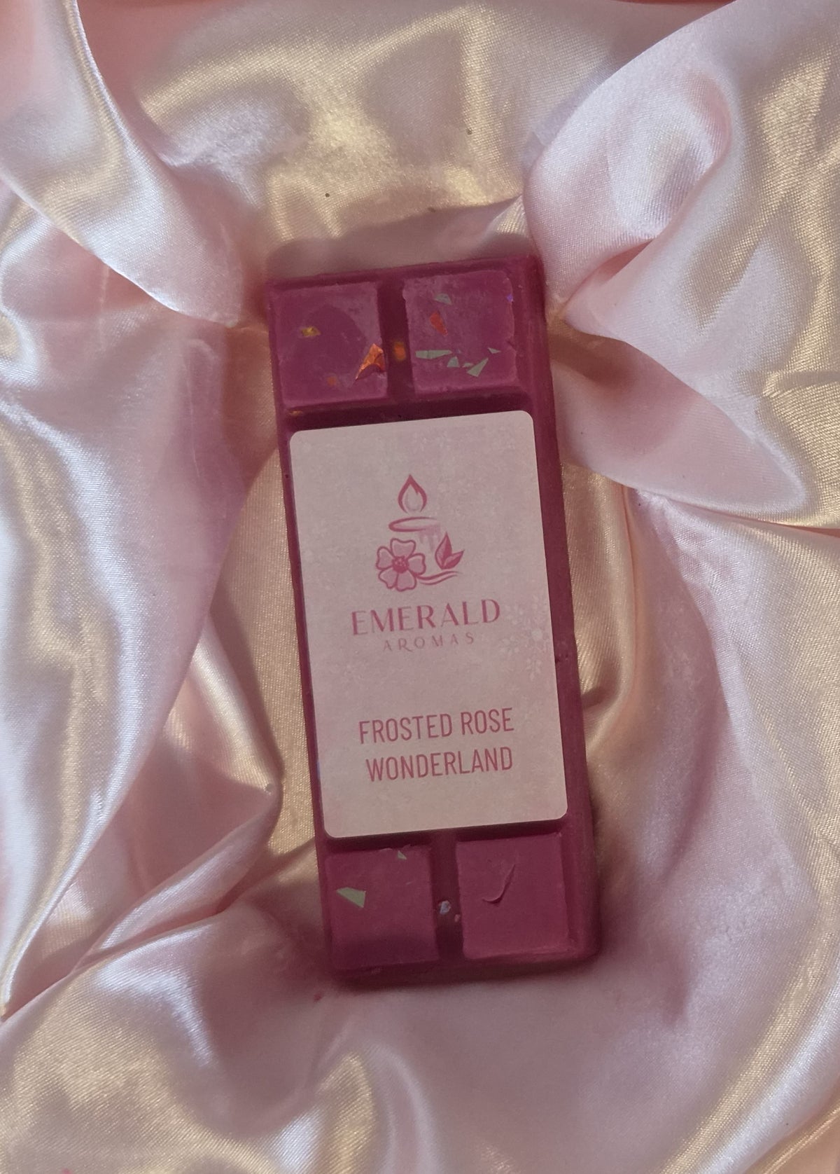 Frosted Rose Wonderland Lenor Inspired Christmas Large Wax Melt 50g