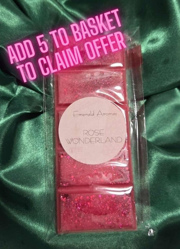 Lenor Rose Wonderland Inspired Large Wax Melt 50g