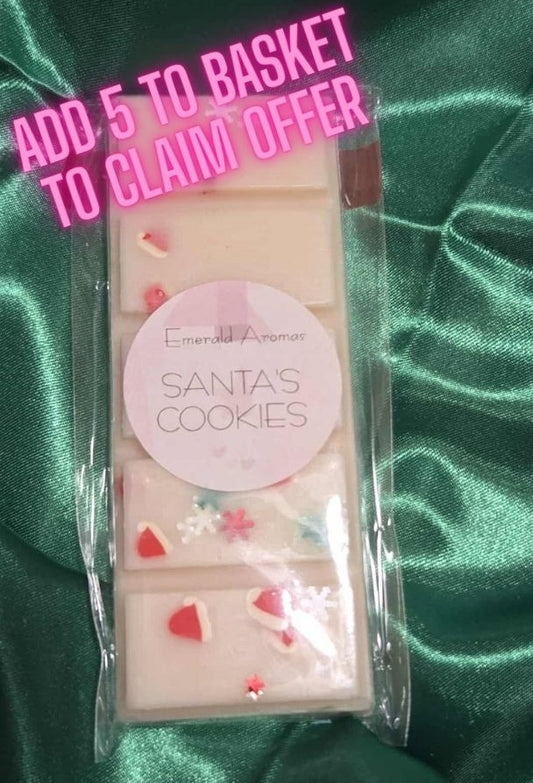 Santa's Cookies Christmas Large Wax Melt 50g