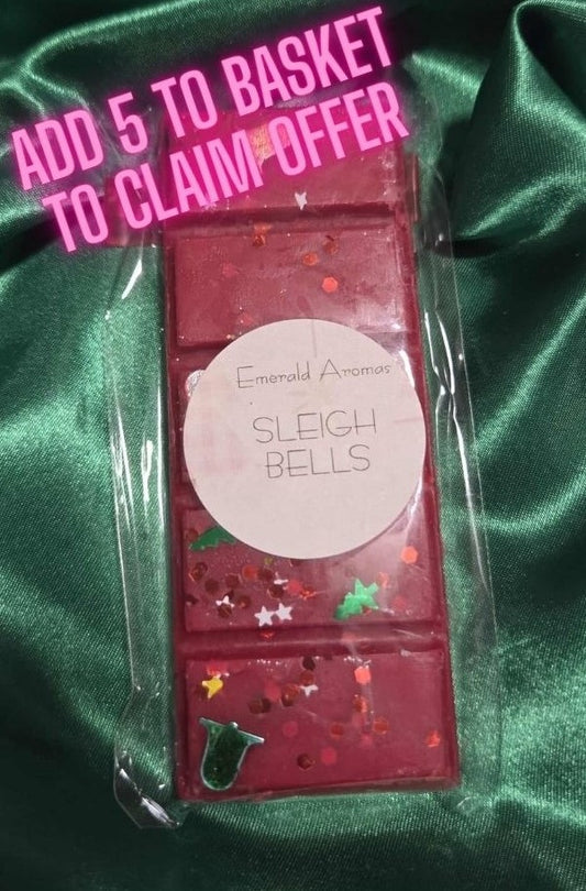 Sleigh Bells Christmas Large Wax Melt 50g