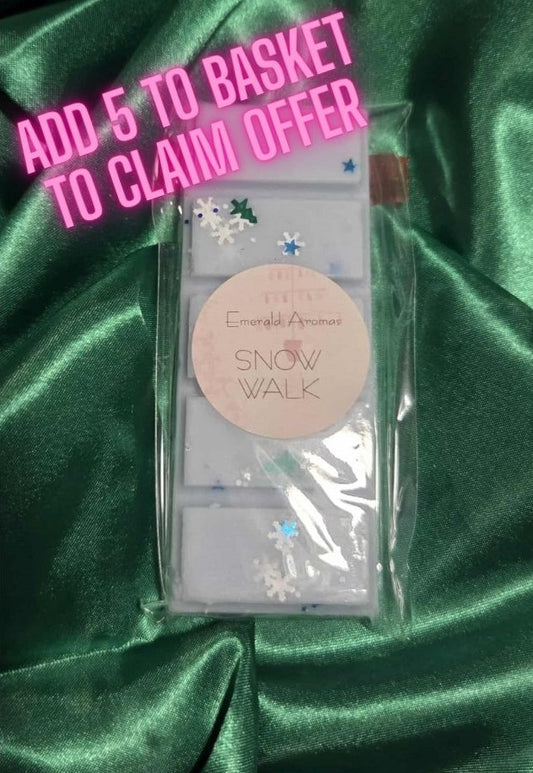 Snow Walk Christmas Large Wax Melt 50g