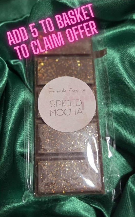 Spiced Mocha Christmas Large Wax Melt 50g