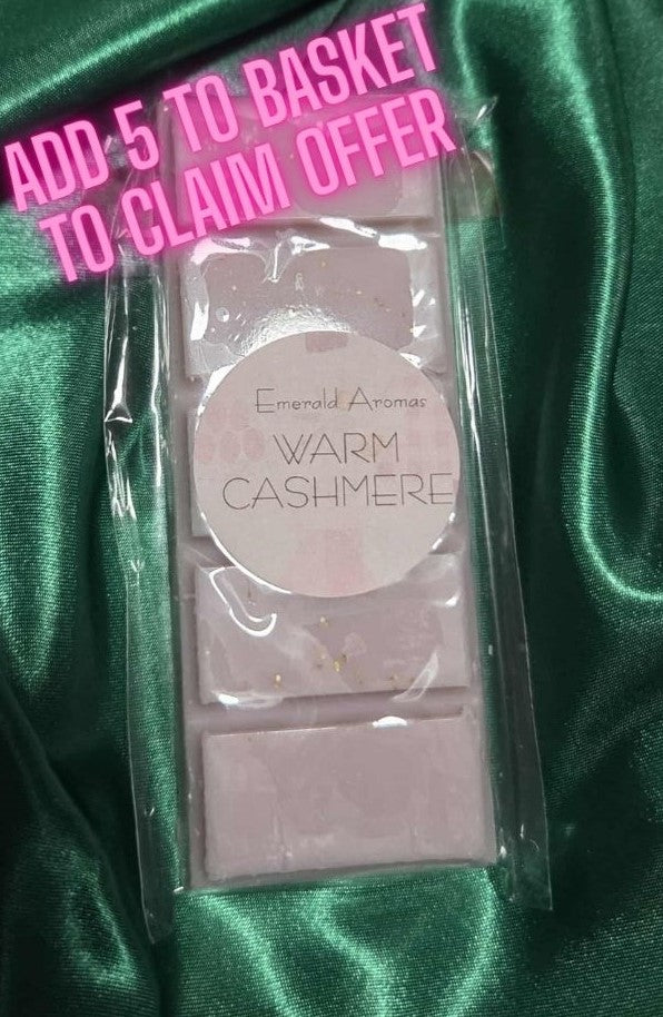 Warm Cashmere Yankee Christmas Large Wax Melt 50g