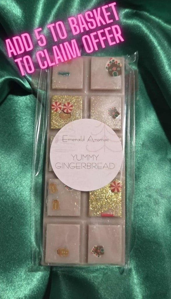 Yummy Gingerbread Christmas Large Wax Melt 50g