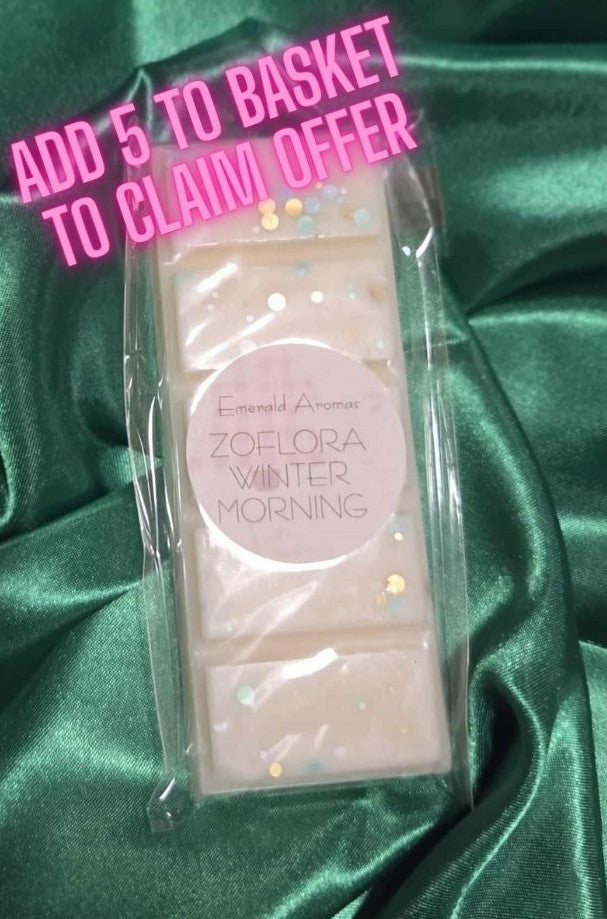 Zoflora Winter Morning Christmas Large Wax Melt 50g