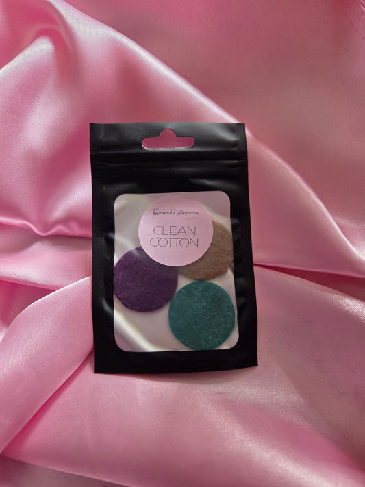 Clean Cotton Yankee Inspired Hoover / Vacuum Discs 3 Pack