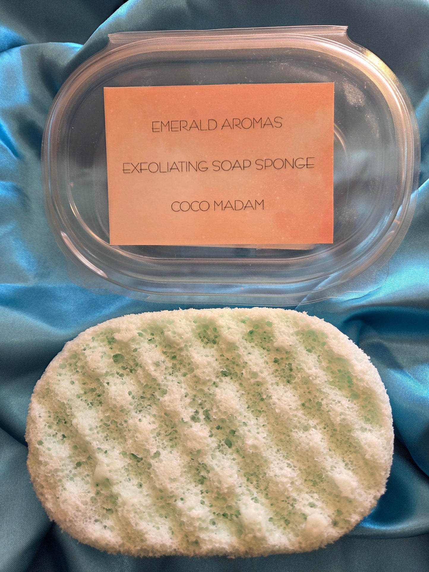 Coco Inspired Exfoliating Soap Sponge Large 150g
