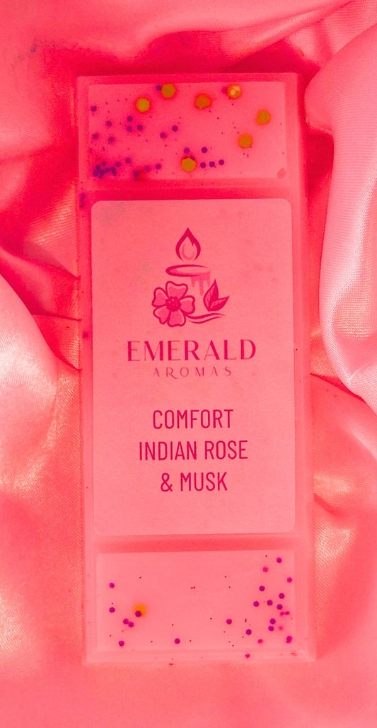 Comfort Indian Rose & Musk Large Wax Melt 50g