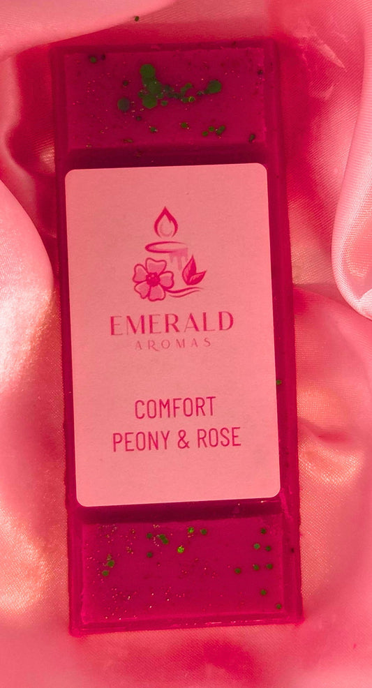 Comfort Peony & Rose Large Wax Melt 50g