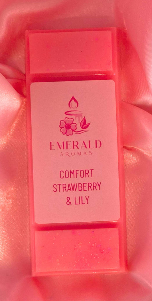 Comfort Strawberry & Lily Large Wax Melt 50g