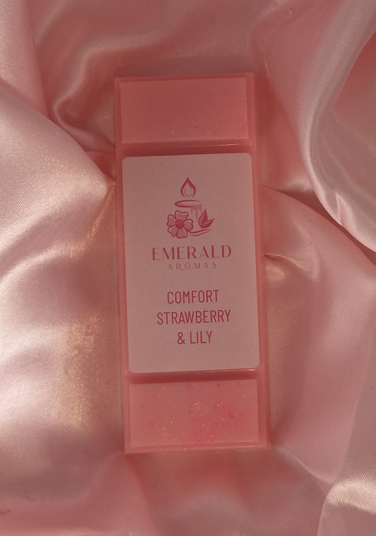 Comfort Strawberry & Lily Large Wax Melt 50g