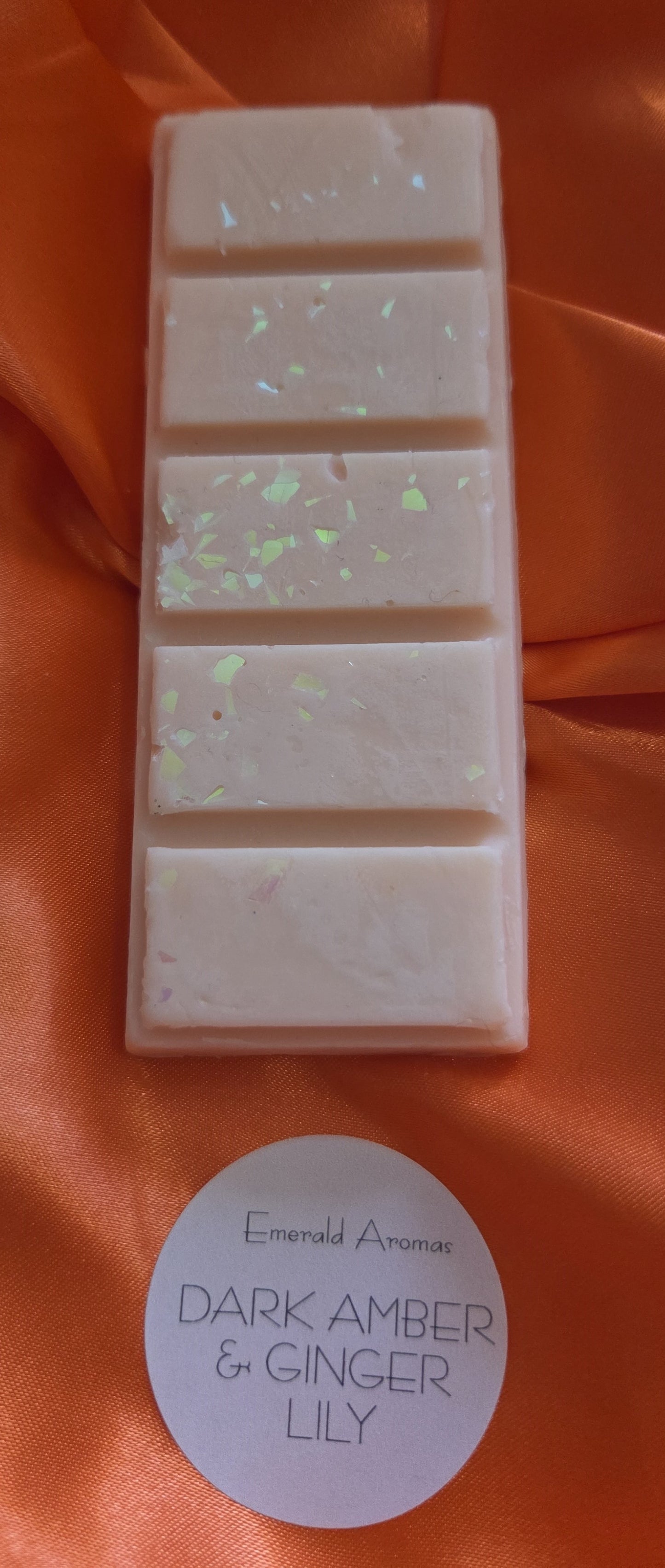 Dark Amber & Ginger Lily Malone Inspired Large Wax Melt 50g