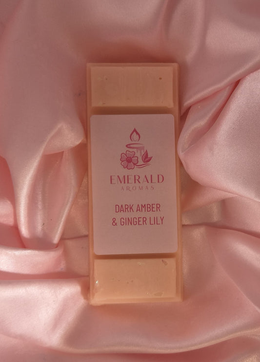 Dark Amber & Ginger Lily Malone Inspired Large Wax Melt 50g