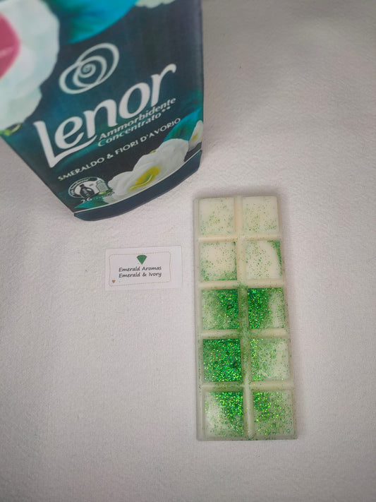 Emerald & Ivory Lenor Inspired Large Wax Melt 50g