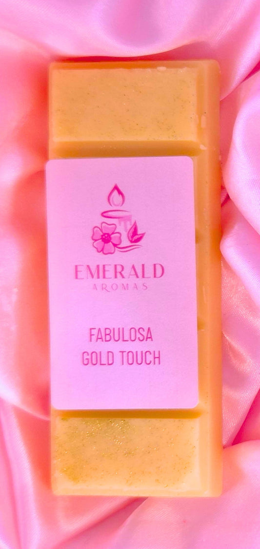 Fabulosa Gold Touch Inspired Large Wax Melt 50g