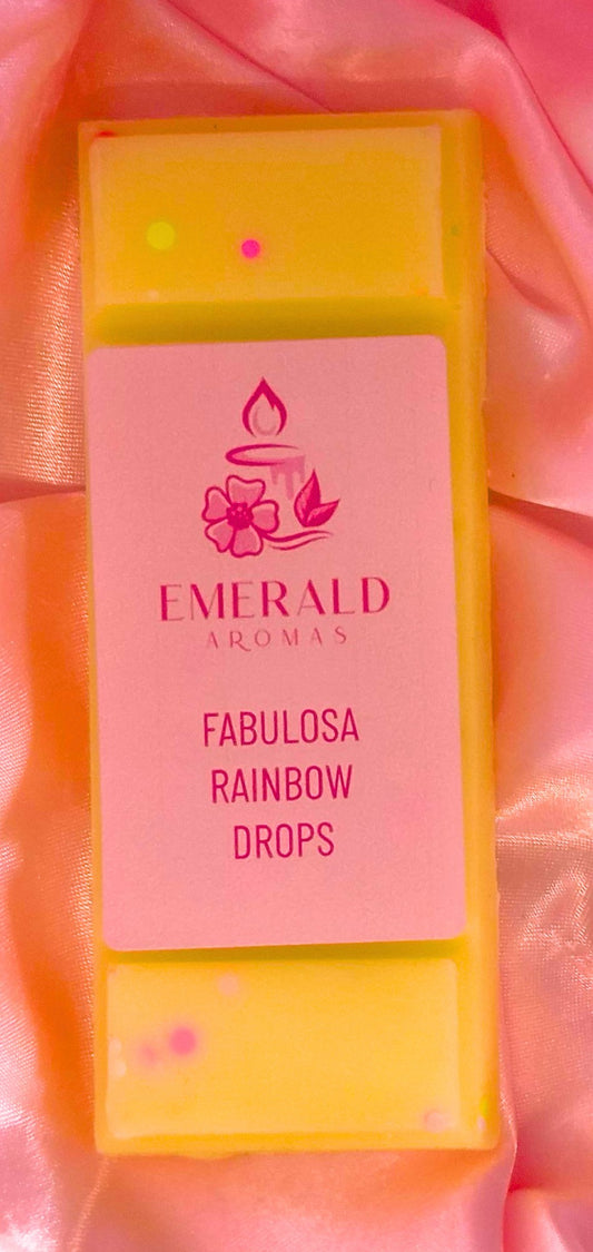 Fabulosa Rainbow Drops Inspired Large Wax Melt 50g