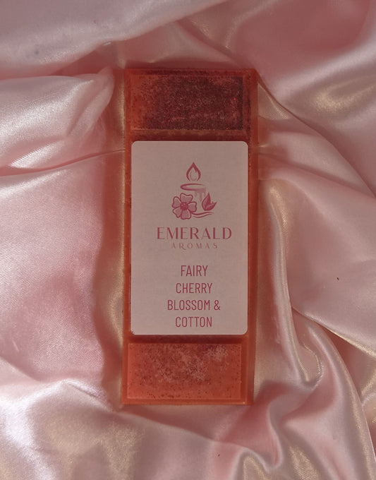 Fairy Cherry Blossom & Cotton Large Wax Melt 50g