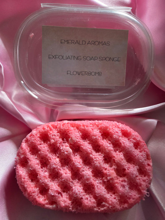 Flowerbomb Inspired Exfoliating Soap Sponge 150g