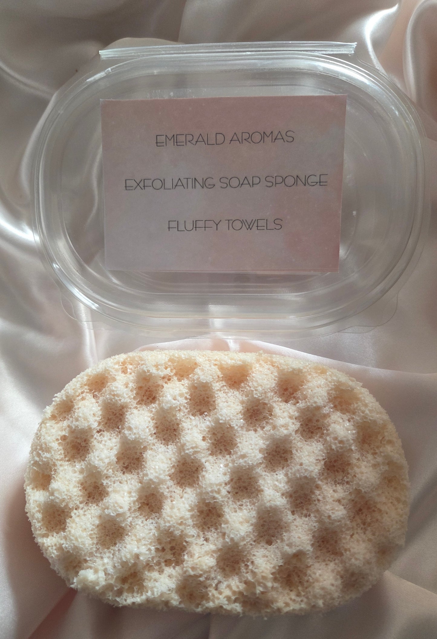 Fluffy Towels Exfoliating Soap Sponge Large 150g