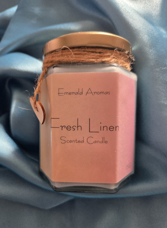 Fresh Linen Large Jar Candle 250g