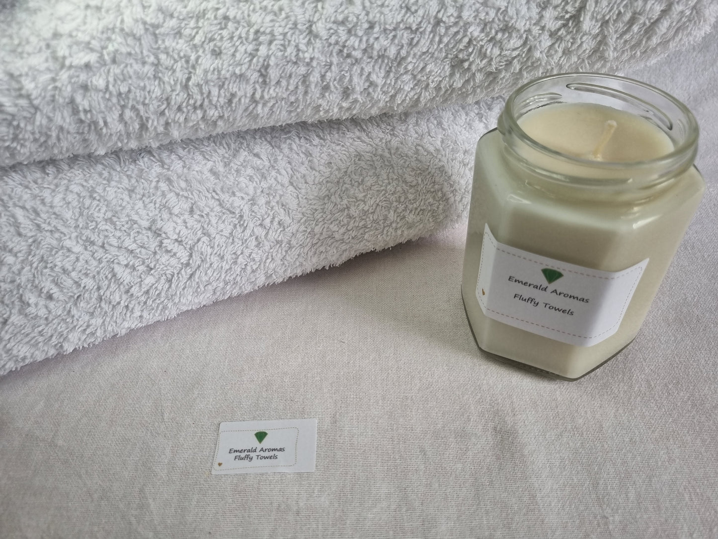 Fluffy Towels Yankee Inspired Large Jar Candle 250g