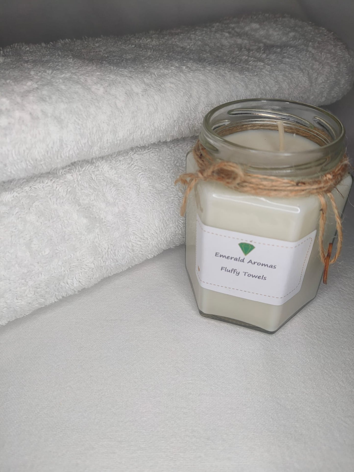 Fluffy Towels Yankee Inspired Large Jar Candle 250g