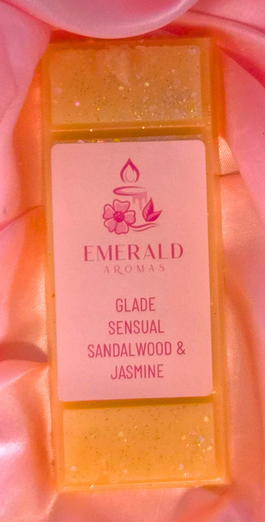 Glade Sensual Sandalwood & Jasmine Large Wax Melt 50g