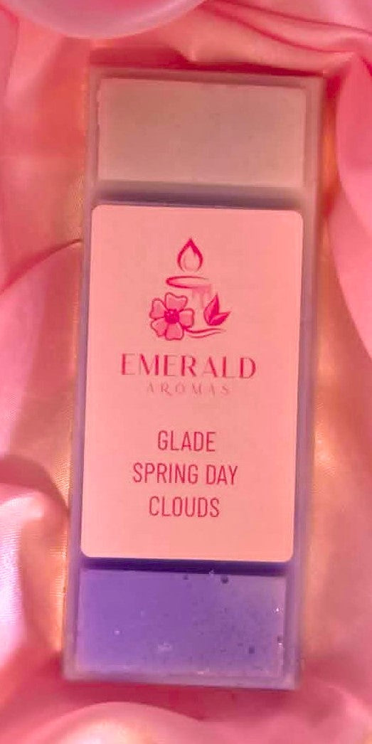 Glade Spring Day Clouds Inspired Large Wax Melt 50g