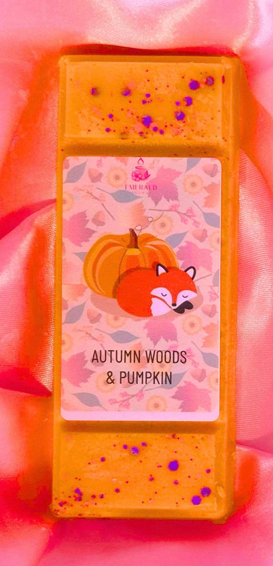 Halloween Autumn Woods & Pumpkin Large Wax Melt 50g