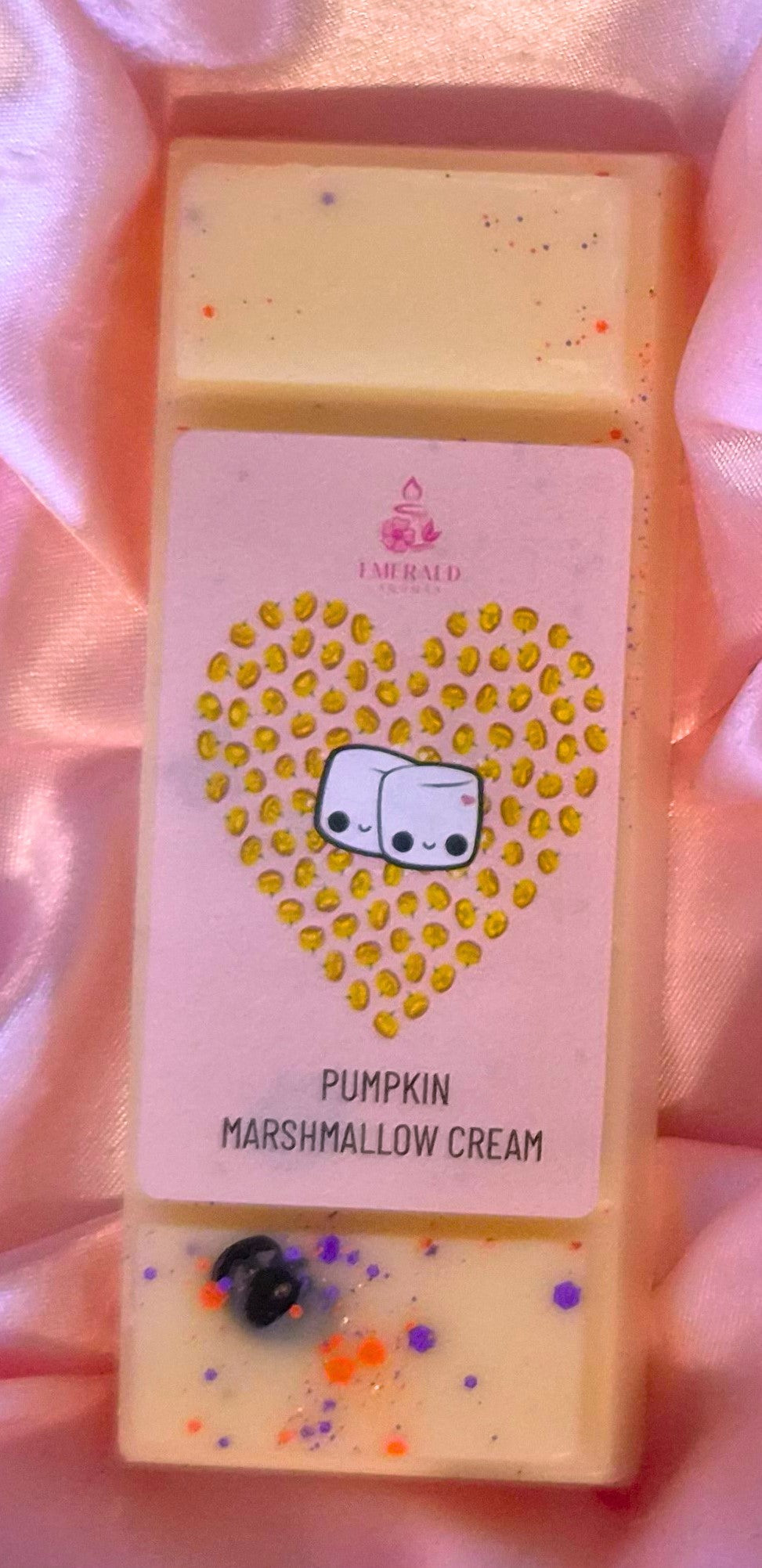 Halloween Pumpkin Marshmallow Cream Large Wax Melt 50g