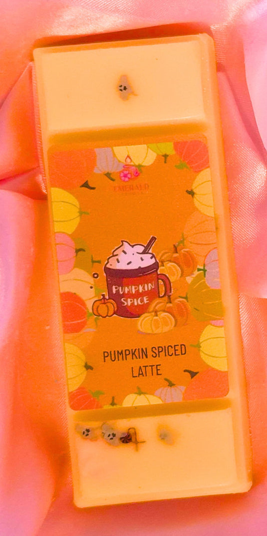 Halloween Pumpkin Spiced Latte Large Wax Melt 50g