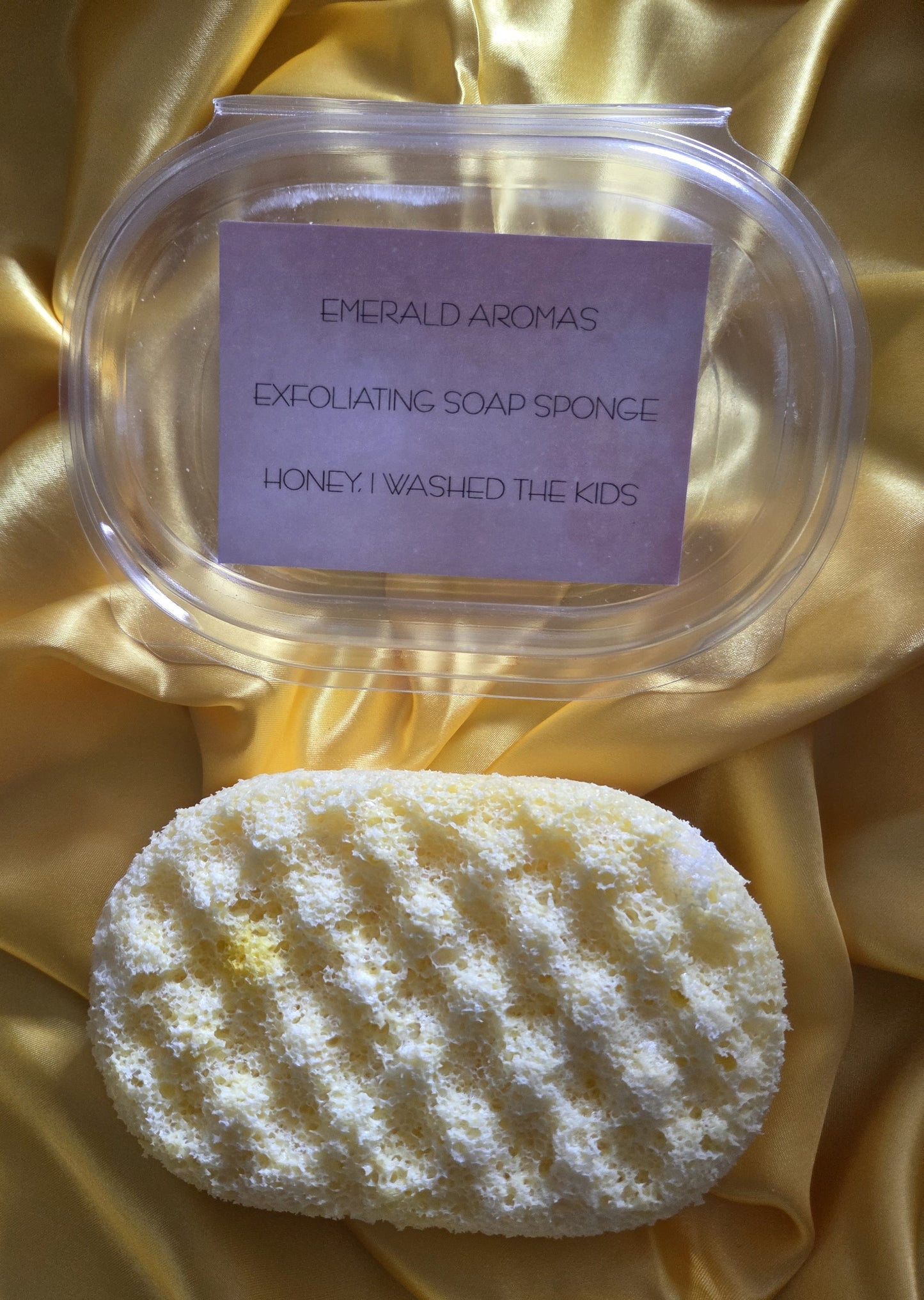 Honey I Washed The Kids Exfoliating Soap Sponge Large 150g