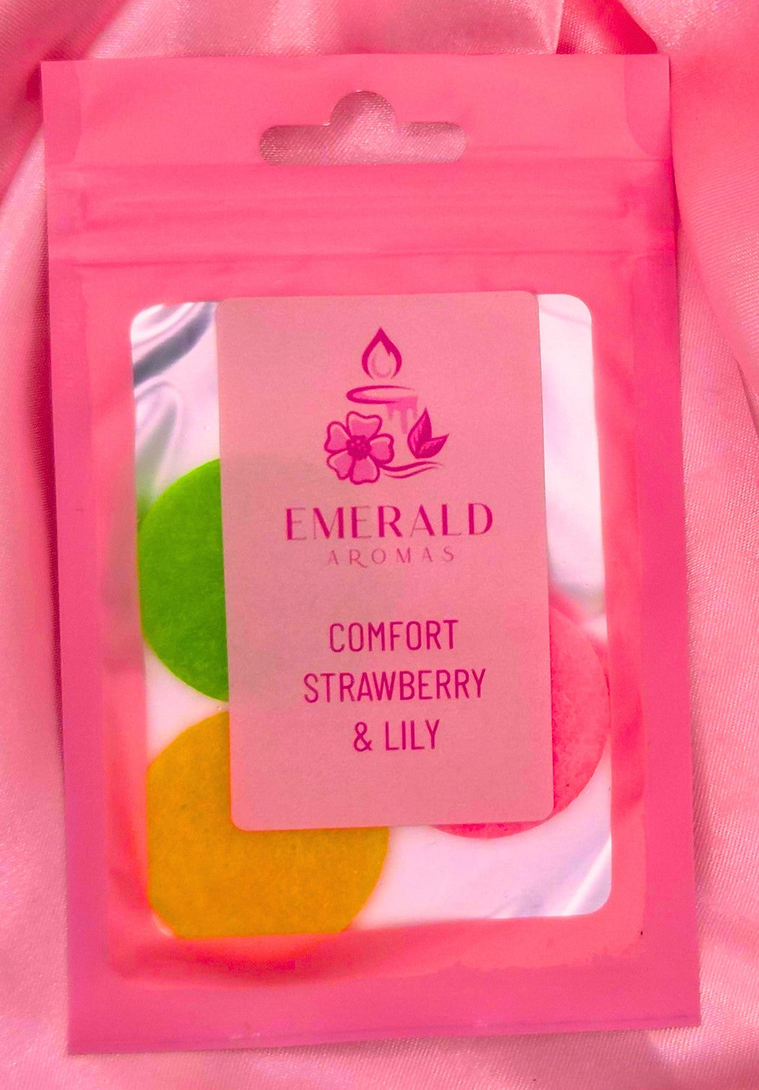 Comfort Strawberry & Lily Hoover Discs 3 Pack