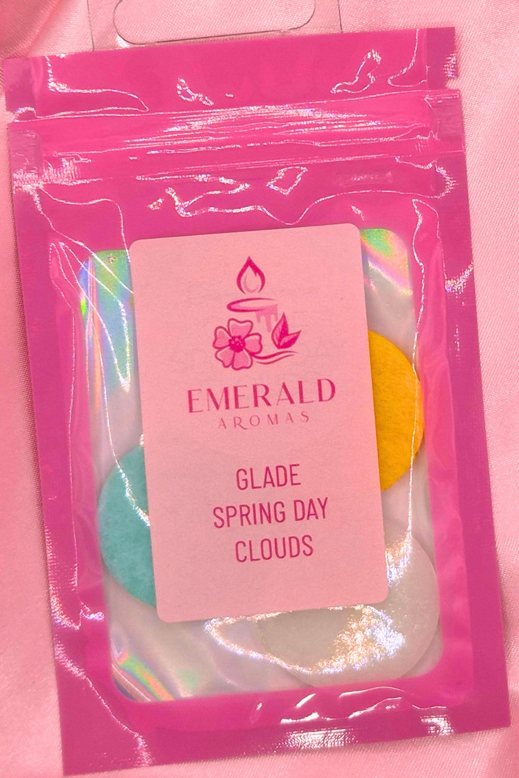 Glade Spring Day Clouds Inspired Hoover Discs 3 Pack
