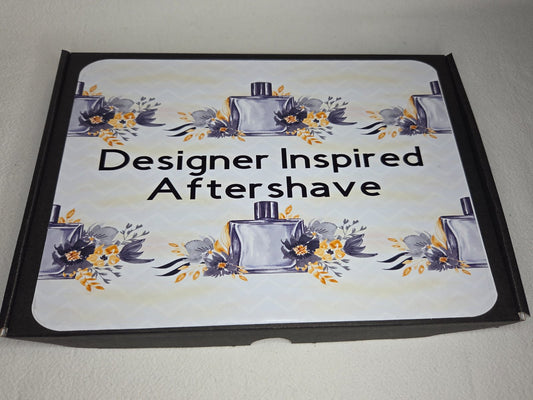 Designer Inspired Aftershave Men's Collection Box