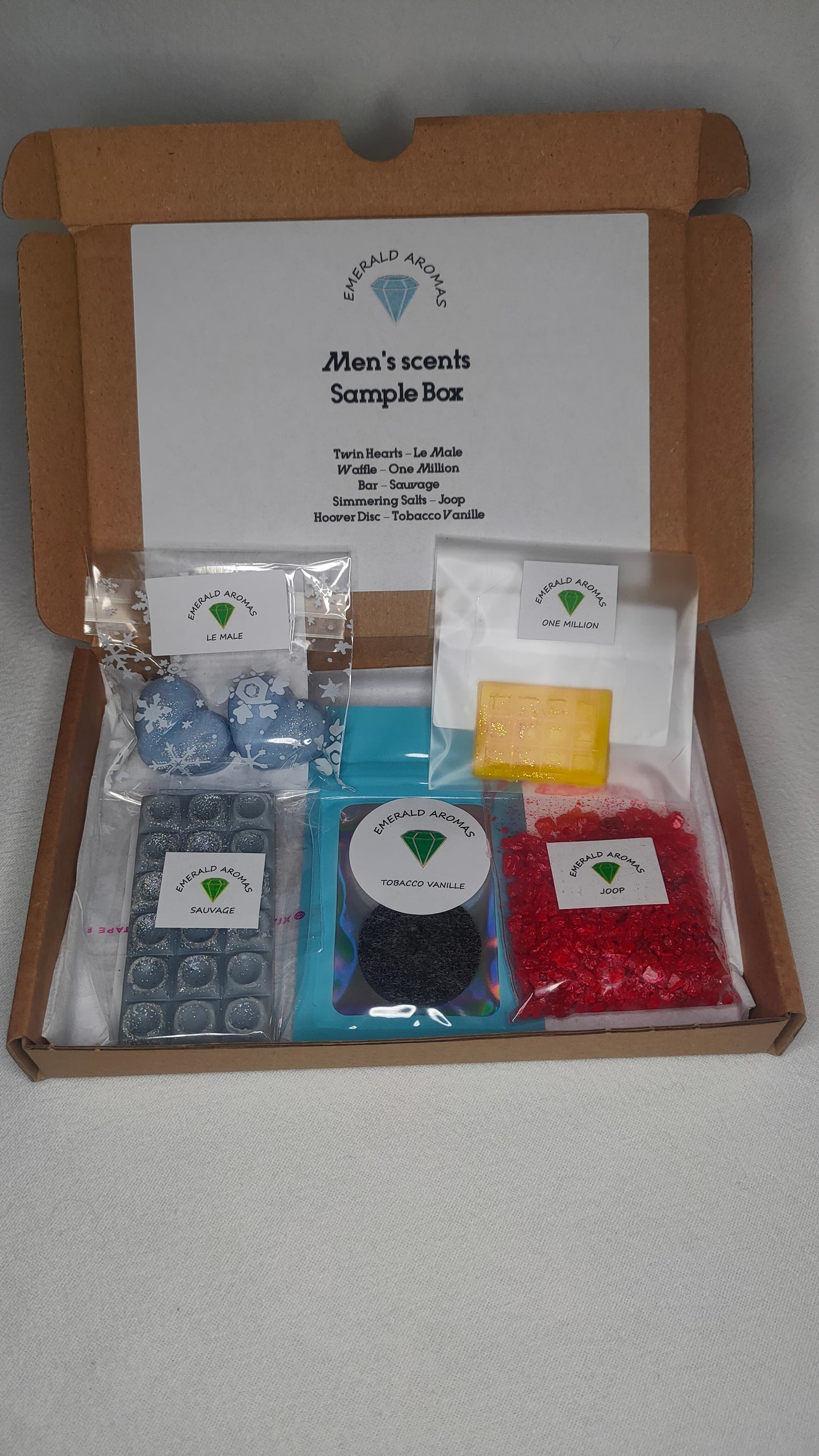 Men's Scents Sample Box