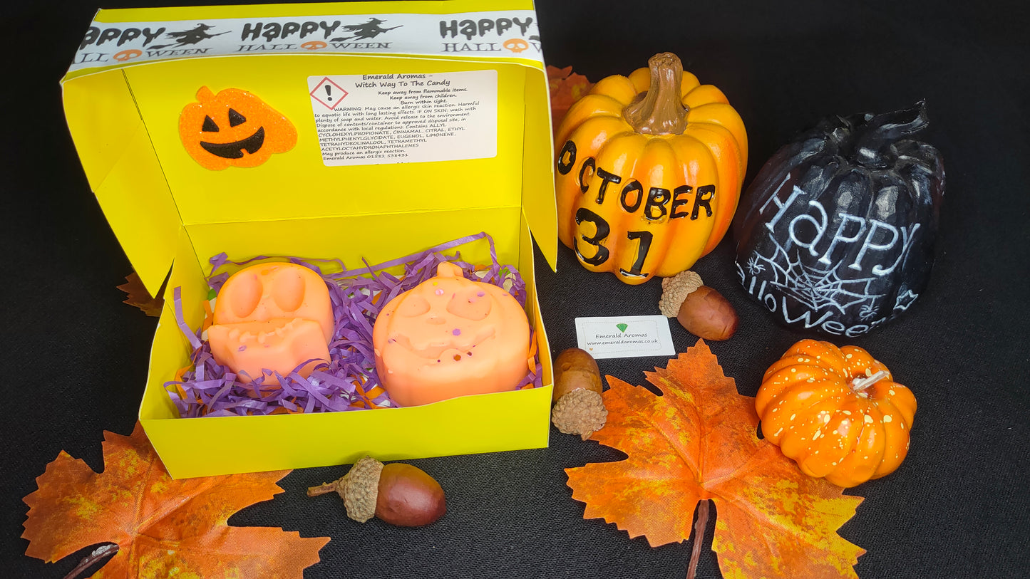 Halloween Happy Colourful Handmade Boxes