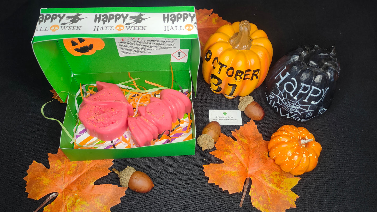 Halloween Happy Colourful Handmade Boxes