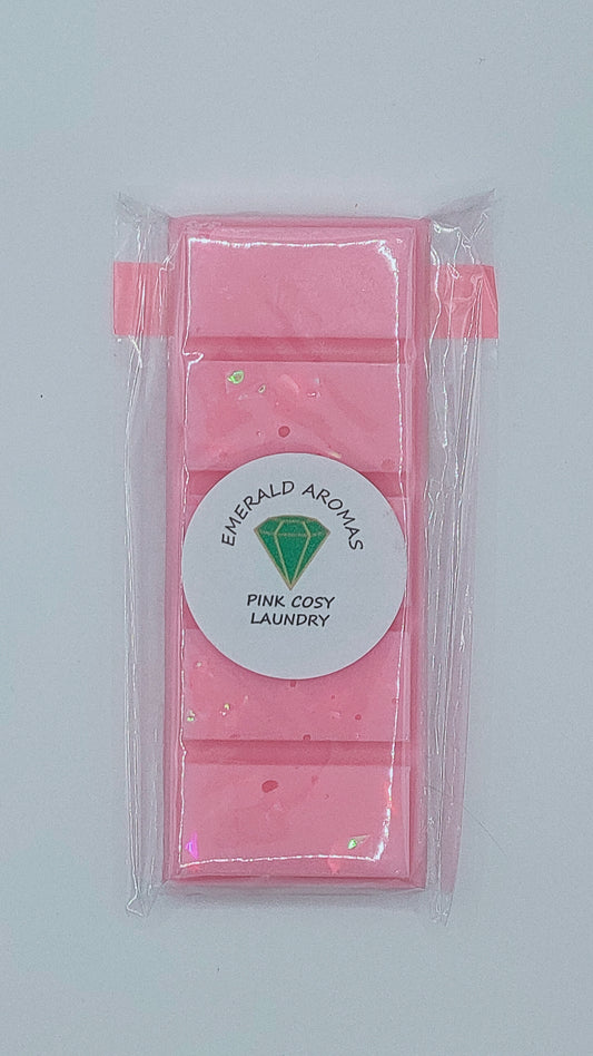 Pink Cosy Laundry Large Wax Melt 50g