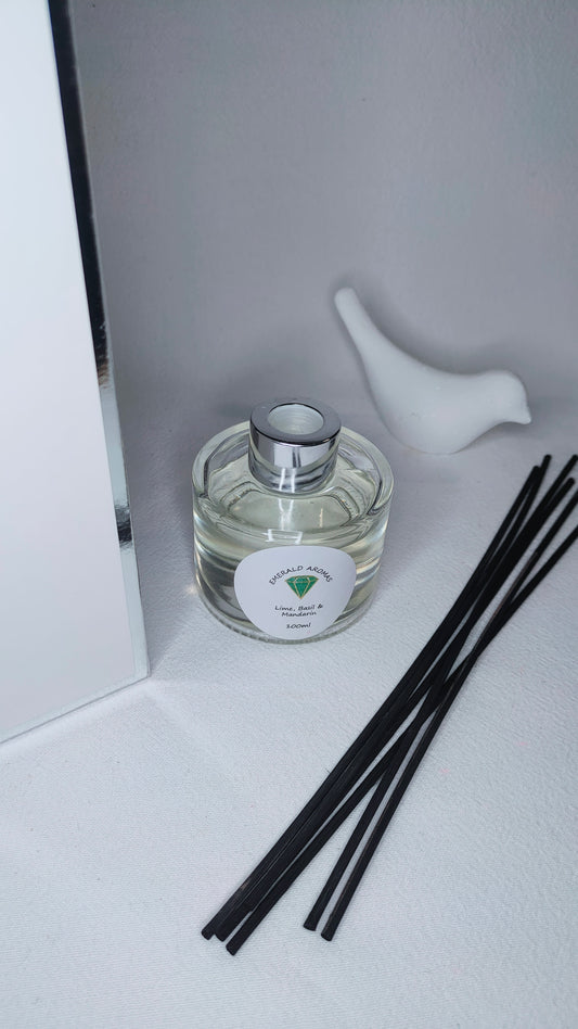 Reed Diffuser Lime, Basil & Mandarin 100ml